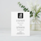 Uitnodiging (Staand voorkant)