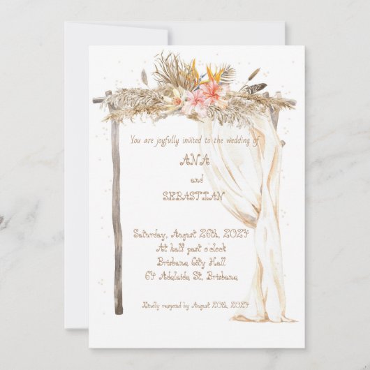 Uitnodiging (Voorkant)