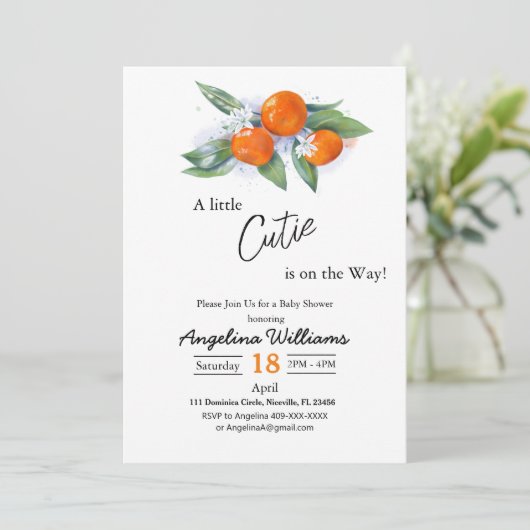 Uitnodiging (Staand voorkant)