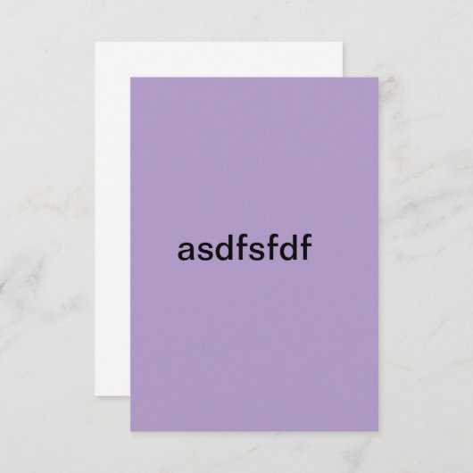 Uitnodiging (Voorkant / Achterkant)