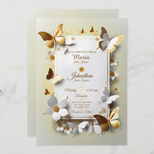 Uitnodiging (Voorkant / Achterkant)