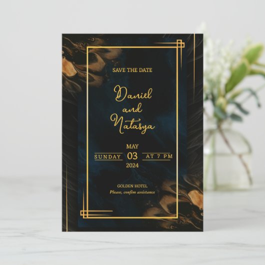 uitnodiging (Staand voorkant)