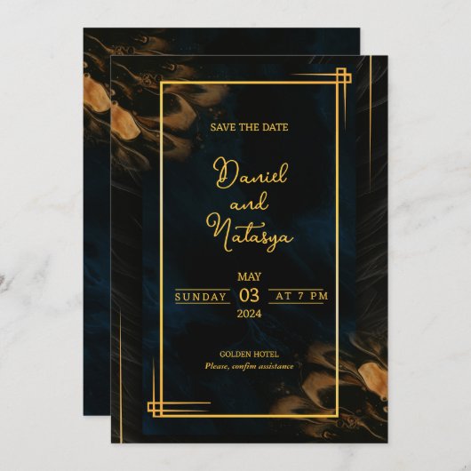 uitnodiging (Voorkant / Achterkant)