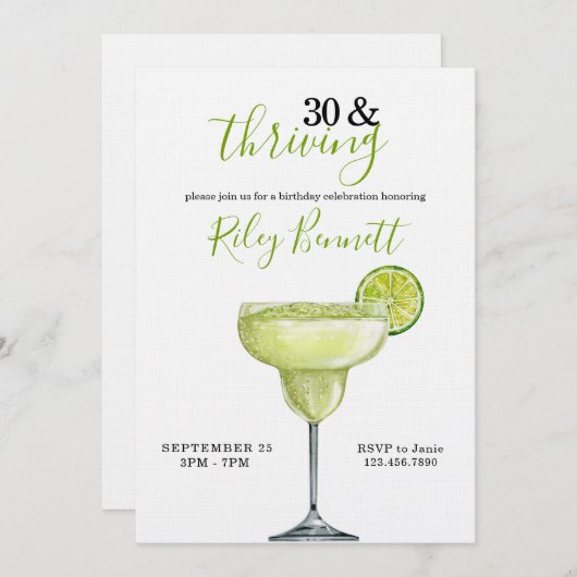 Uitnodiging (Voorkant / Achterkant)