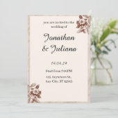 Uitnodiging (Staand voorkant)