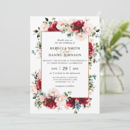 Uitnodiging (Staand voorkant)