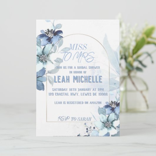 Uitnodiging (Staand voorkant)