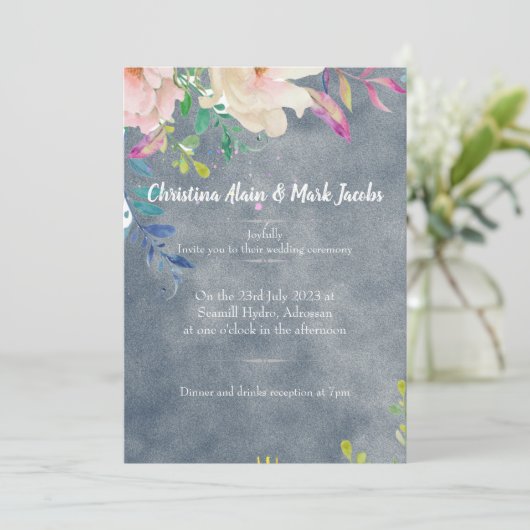 Uitnodiging (Staand voorkant)