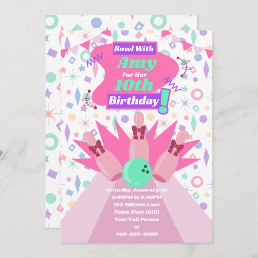 Uitnodiging (Voorkant / Achterkant)