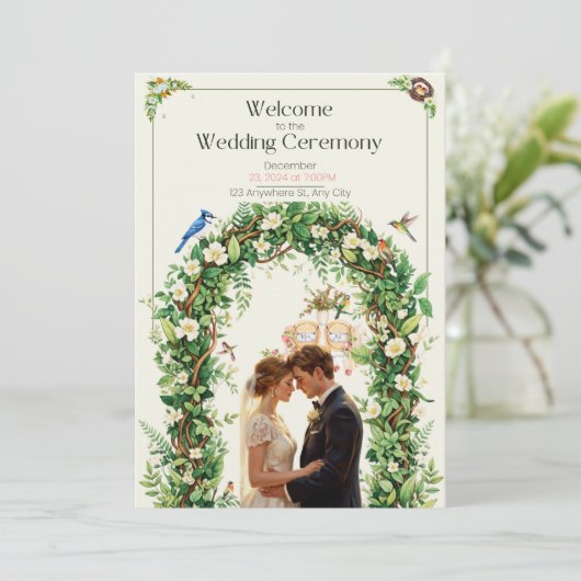 Uitnodiging (Staand voorkant)