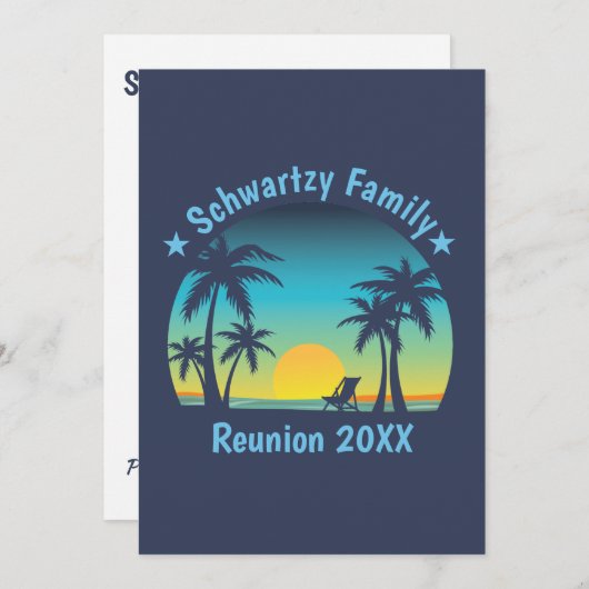 Uitnodiging (Voorkant / Achterkant)