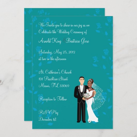 Uitnodiging (Voorkant / Achterkant)