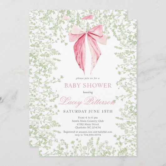 Uitnodiging (Voorkant / Achterkant)