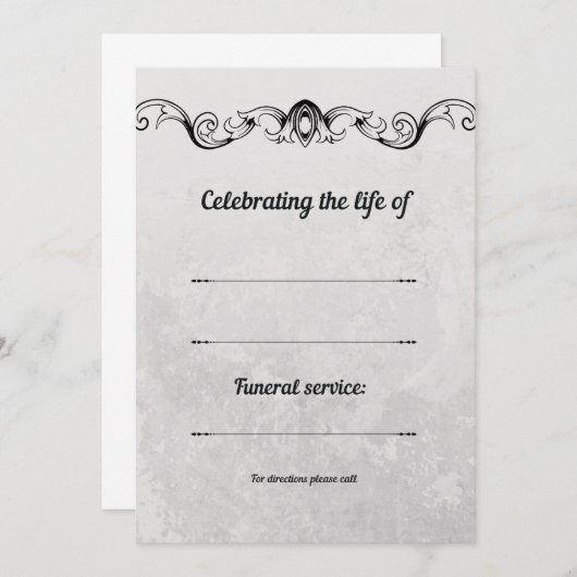 Uitnodiging (Voorkant / Achterkant)