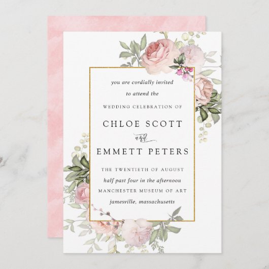 Uitnodiging (Voorkant / Achterkant)