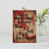 uitnodiging (Staand voorkant)