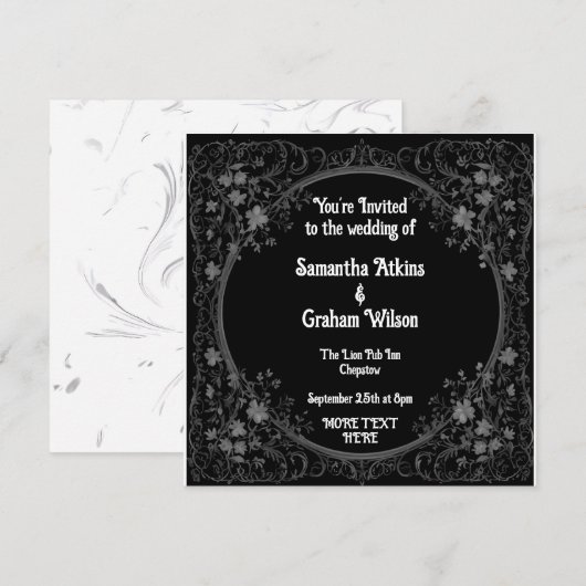 Uitnodiging (Voorkant / Achterkant)