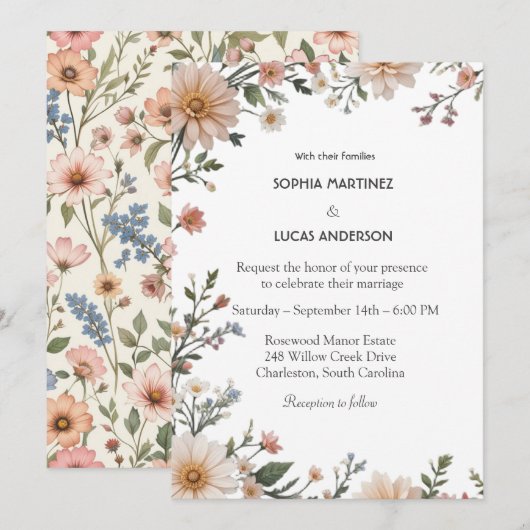 Uitnodiging (Voorkant / Achterkant)