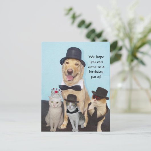  uitnodiging (Staand voorkant)