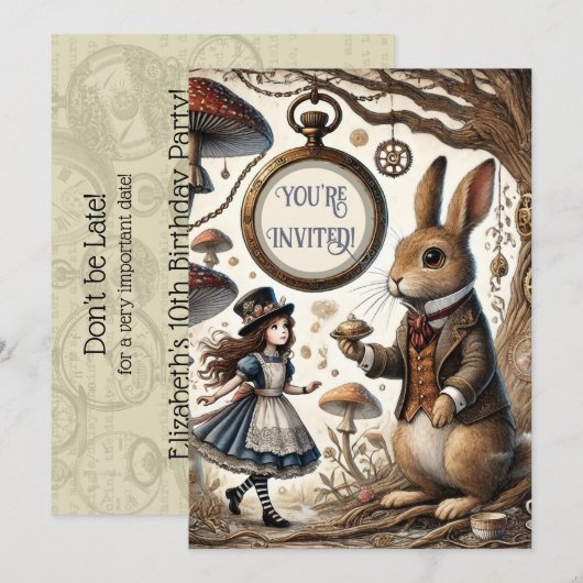 Uitnodiging (Voorkant / Achterkant)