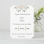 Uitnodiging (Staand voorkant)