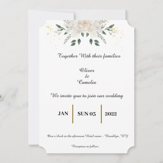 Uitnodiging (Voorkant)