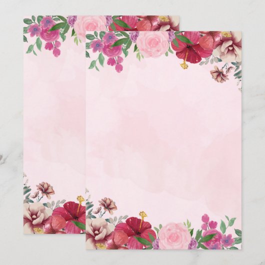 Uitnodiging (Voorkant / Achterkant)