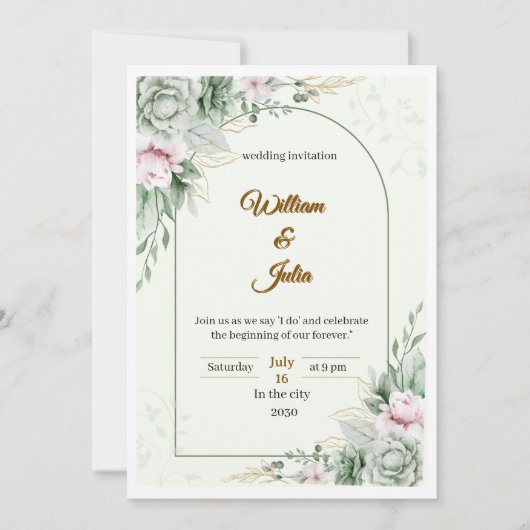 Uitnodiging (Voorkant)