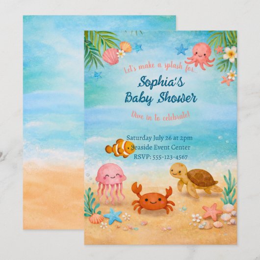 Uitnodiging (Voorkant / Achterkant)