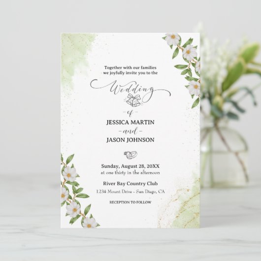 Uitnodiging (Staand voorkant)