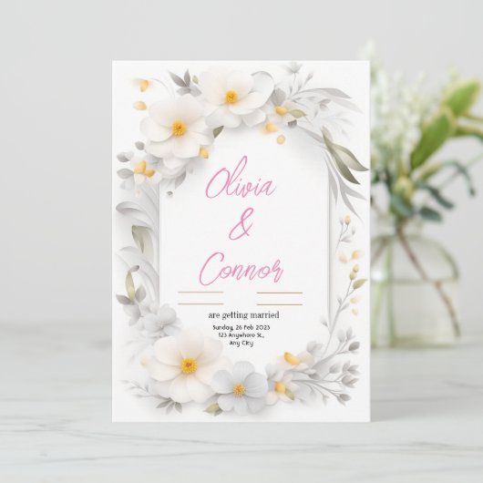 Uitnodiging (Staand voorkant)