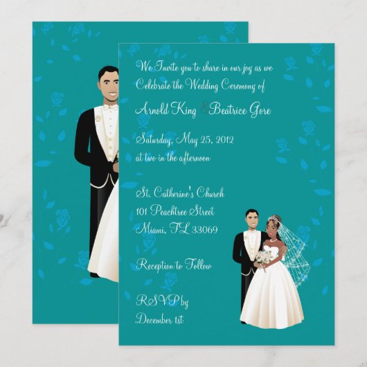 Uitnodiging (Voorkant / Achterkant)