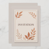 UITNODIGING (Voorkant / Achterkant)