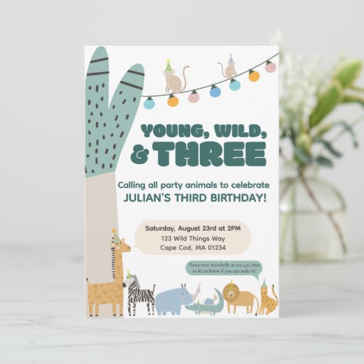 Uitnodiging (Staand voorkant)