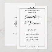 uitnodiging (Voorkant / Achterkant)