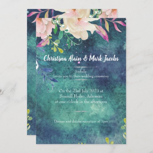 Uitnodiging (Voorkant / Achterkant)