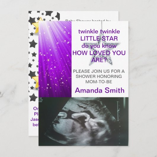 Uitnodiging (Voorkant / Achterkant)