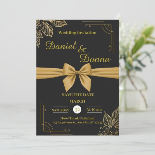 Uitnodiging (Staand voorkant)