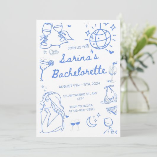 Uitnodiging (Staand voorkant)