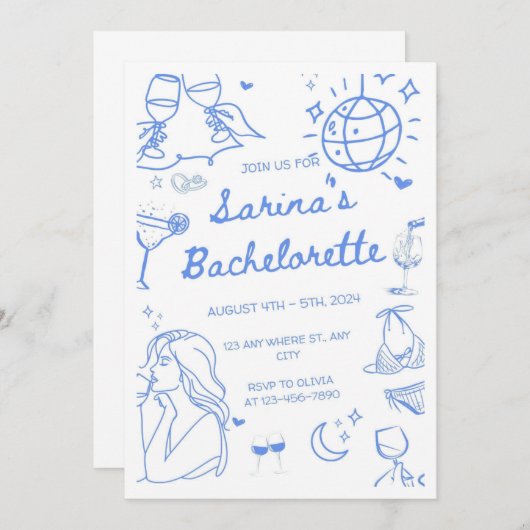 Uitnodiging (Voorkant / Achterkant)