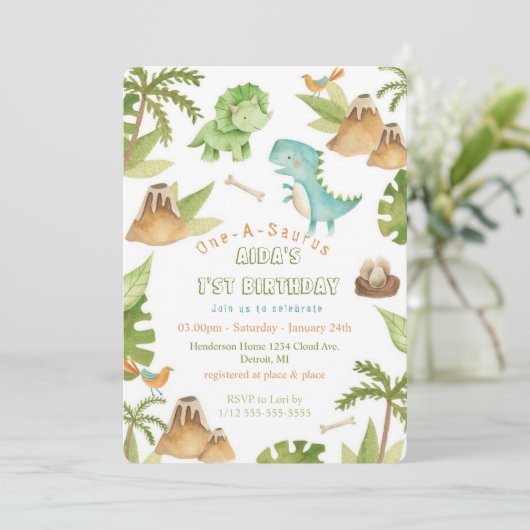 Uitnodiging (Staand voorkant)