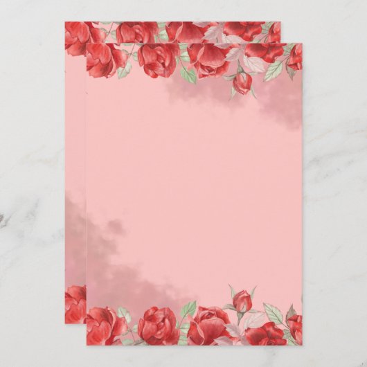 Uitnodiging (Voorkant / Achterkant)