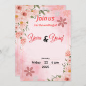 Uitnodiging (Voorkant / Achterkant)