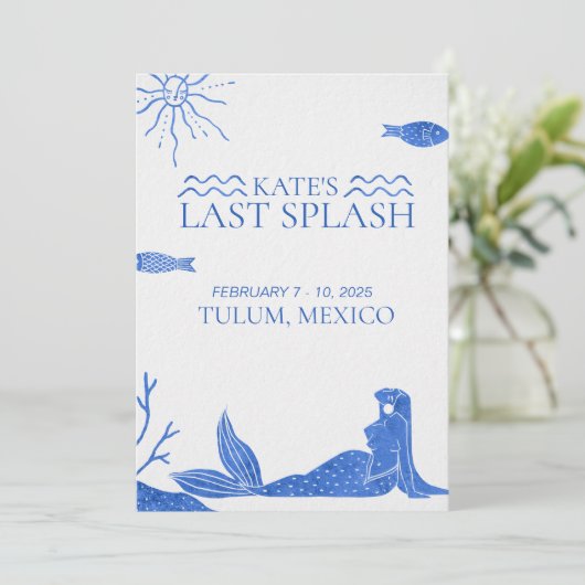 Uitnodiging (Staand voorkant)