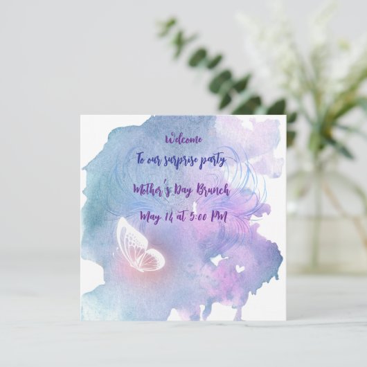 Uitnodiging (Staand voorkant)