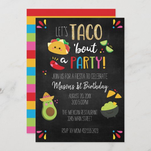 Uitnodiging (Voorkant / Achterkant)