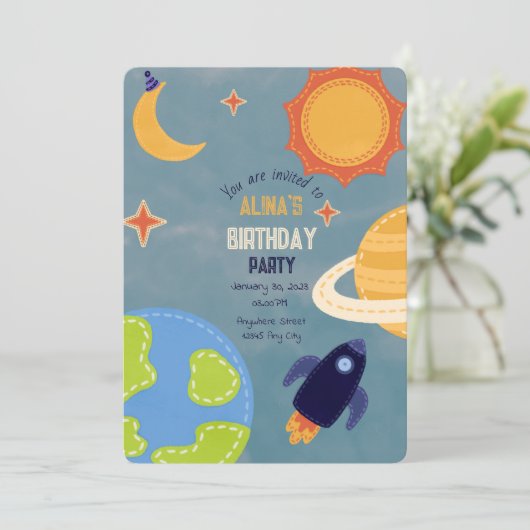 Uitnodiging (Staand voorkant)