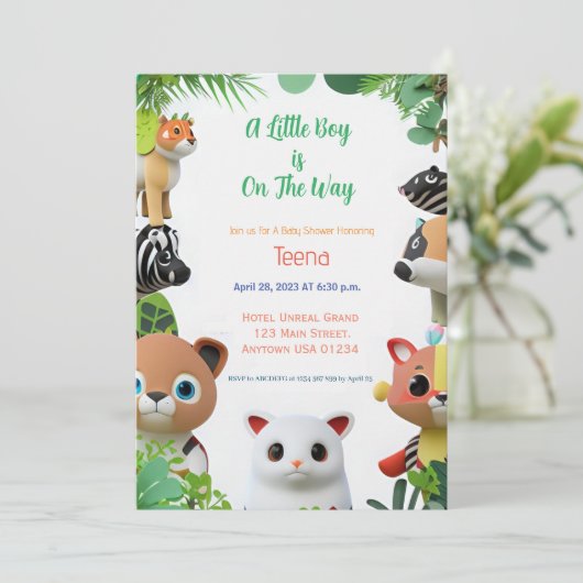 Uitnodiging (Staand voorkant)