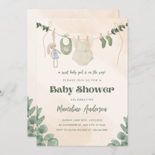 Uitnodiging (Voorkant / Achterkant)