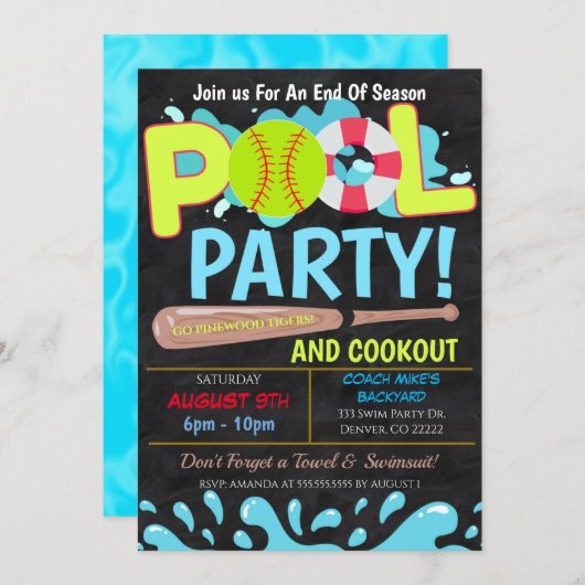 Uitnodiging (Voorkant / Achterkant)